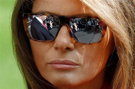 Melania Trump Sunglasses .